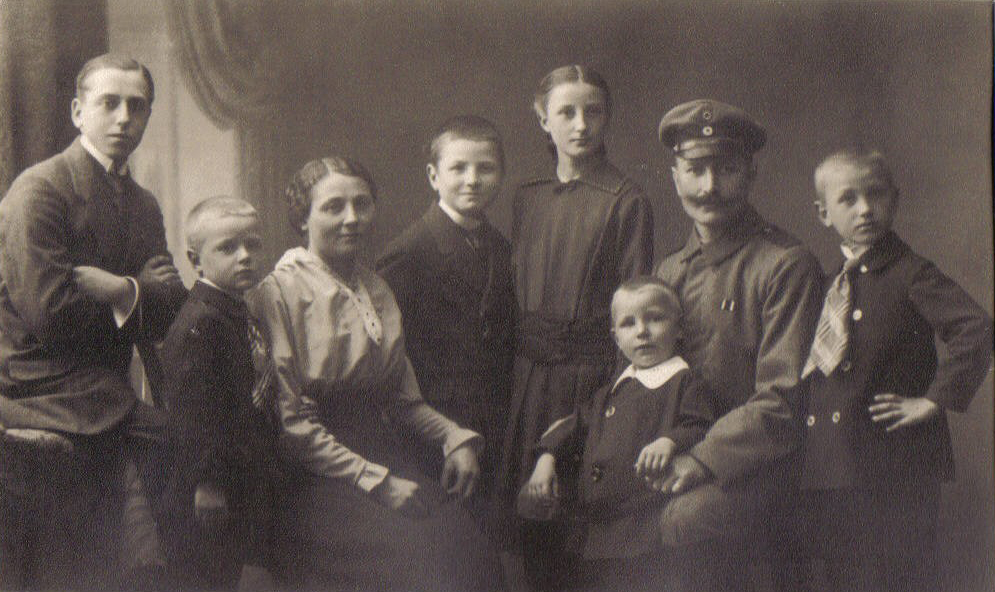 Foto von Franz Bub und Familie