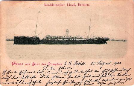 Foto Postkarte von 1900