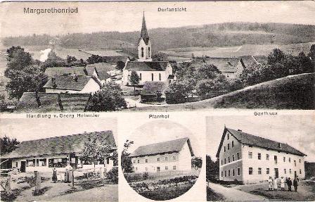 Ansichtskarte Margarethenried um 1910